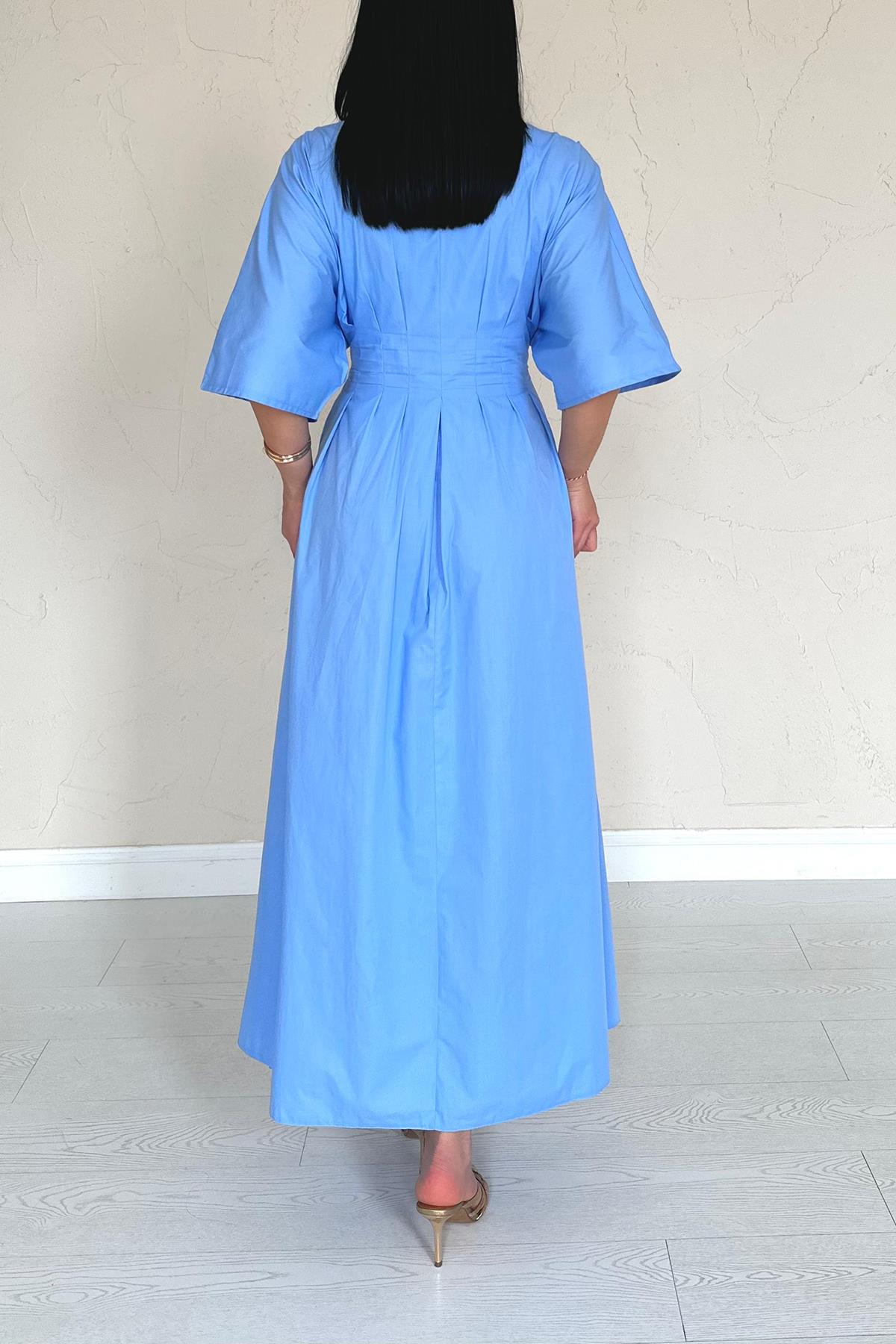Blue Bell Midi Dress - Ben Valor