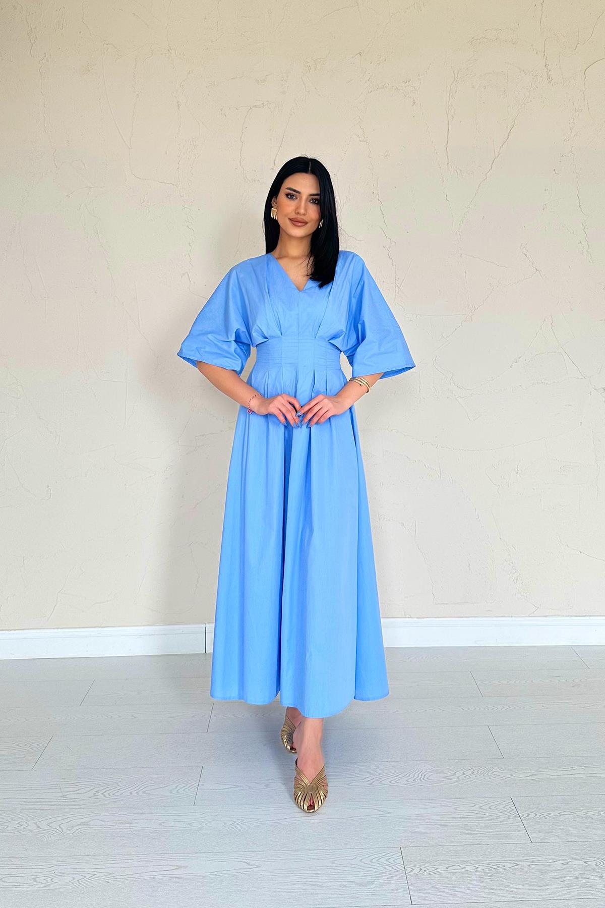 Blue Bell Midi Dress - Ben Valor