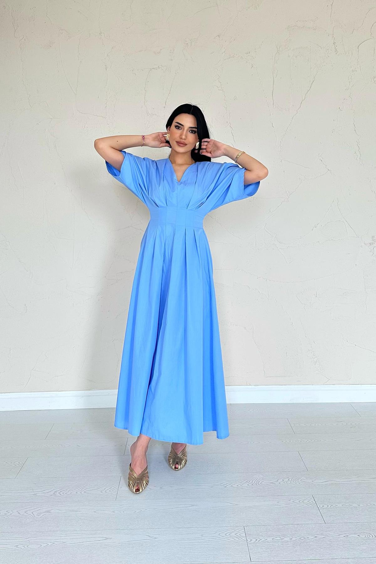 Blue Bell Midi Dress - Ben Valor