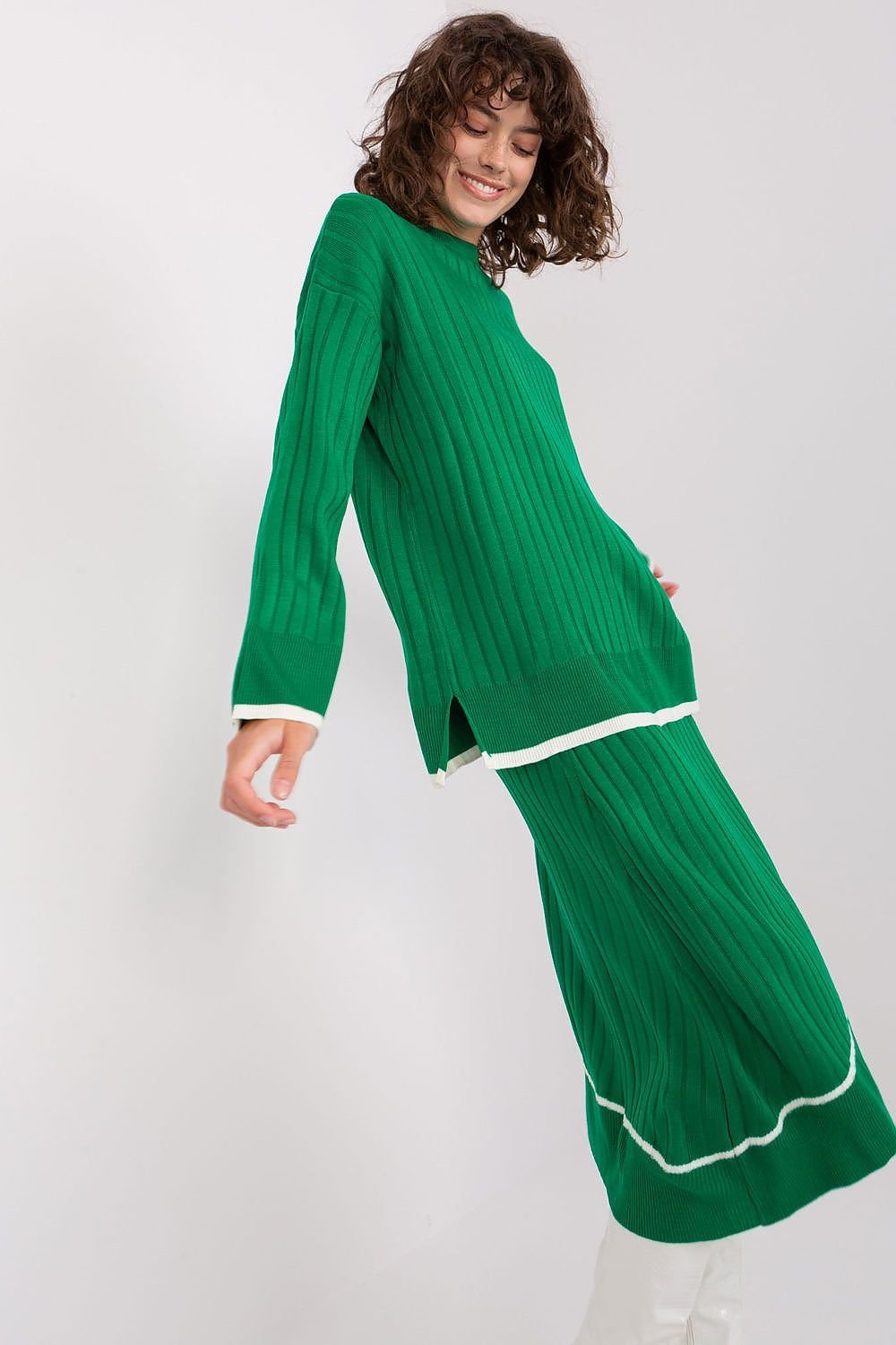 Color Block Knit Set - Ben Valor