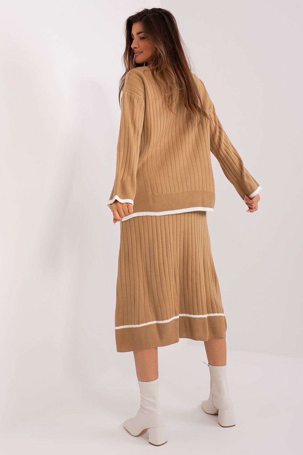 Color Block Knit Set - Ben Valor