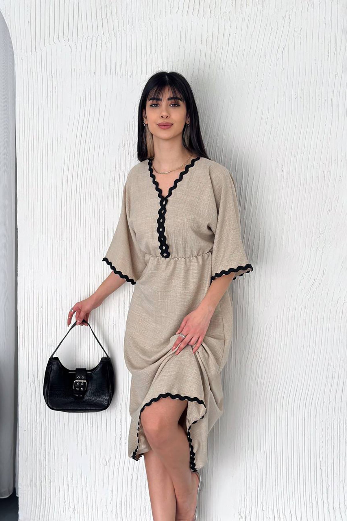 Riviera Linen Dress Bells of Valor Riviera Linen Dress Bells of Valor
