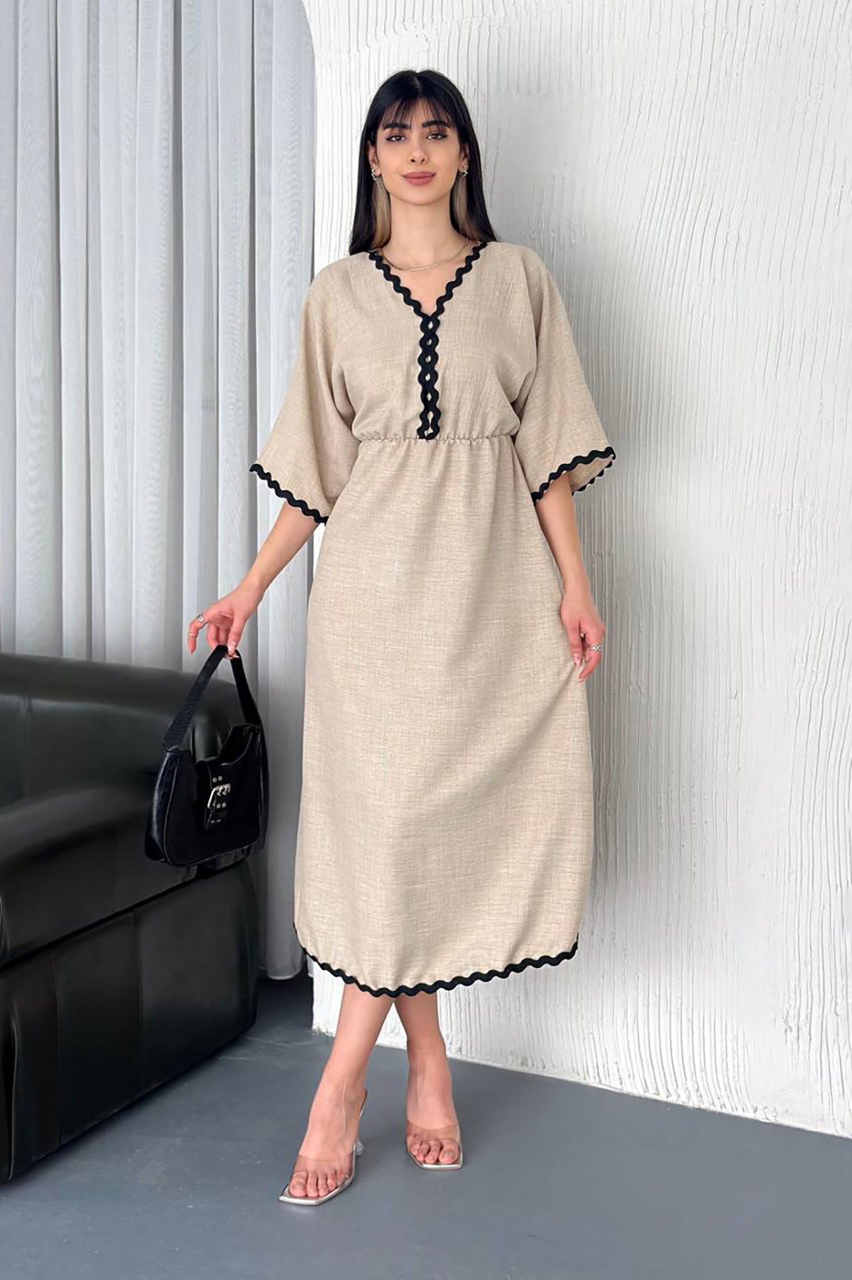 Riviera Linen Dress Bells of Valor Riviera Linen Dress Bells of Valor